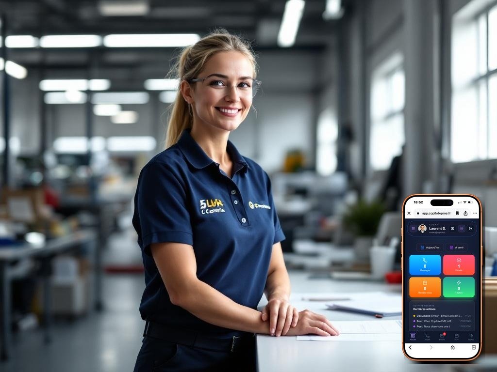 Centre contrôle technique Gestion des Emails - satisfaction avec DuoPME
