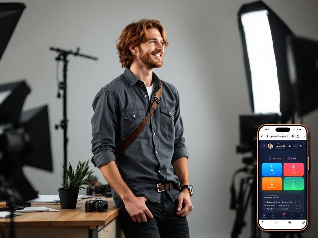 Photographe Gestion des Emails - satisfaction avec DuoPME