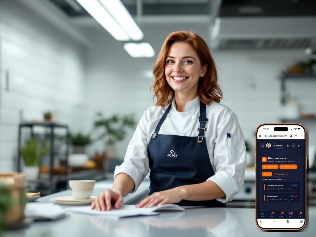 Traiteur Gestion des Rendez-vous - satisfaction avec DuoPME