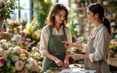 Fleuriste Journal d'Activité - contexte
