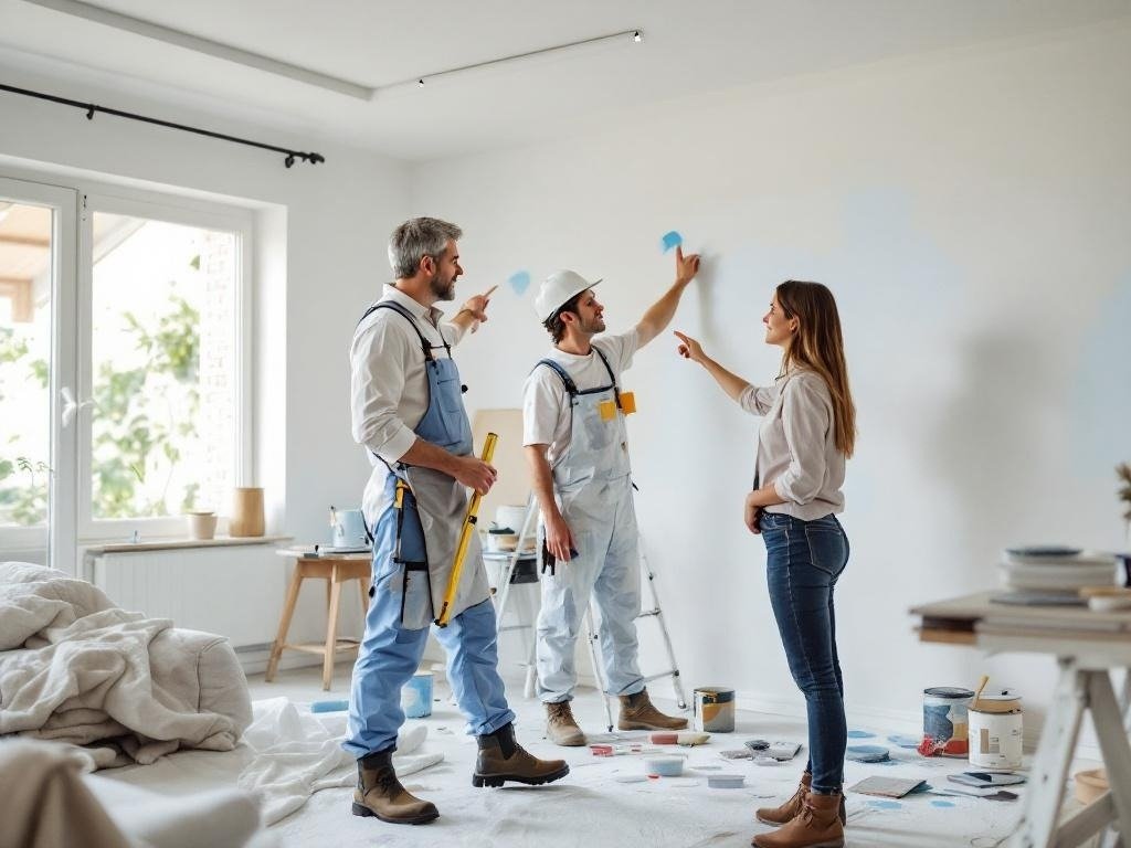 Peinture en bâtiment Devis et Tarifs - contexte