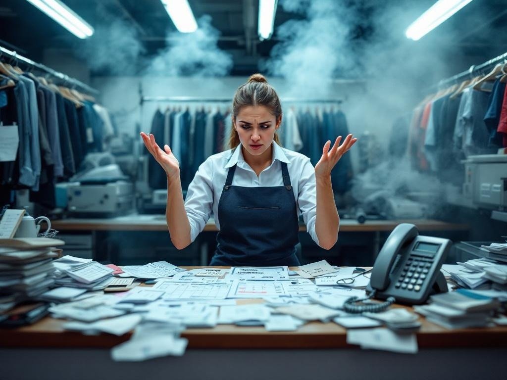 Pressing-Blanchisserie Gestion des Rendez-vous - frustration