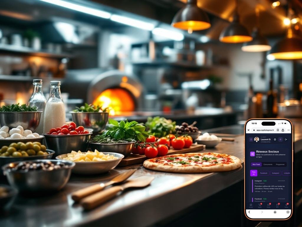 Pizzeria Réseaux Sociaux - satisfaction avec DuoPME