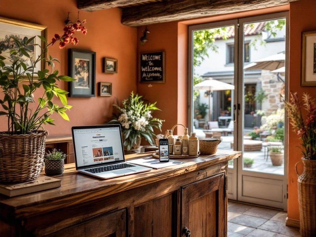 Chambre d'hôtes-Gîte Réseaux Sociaux - contexte