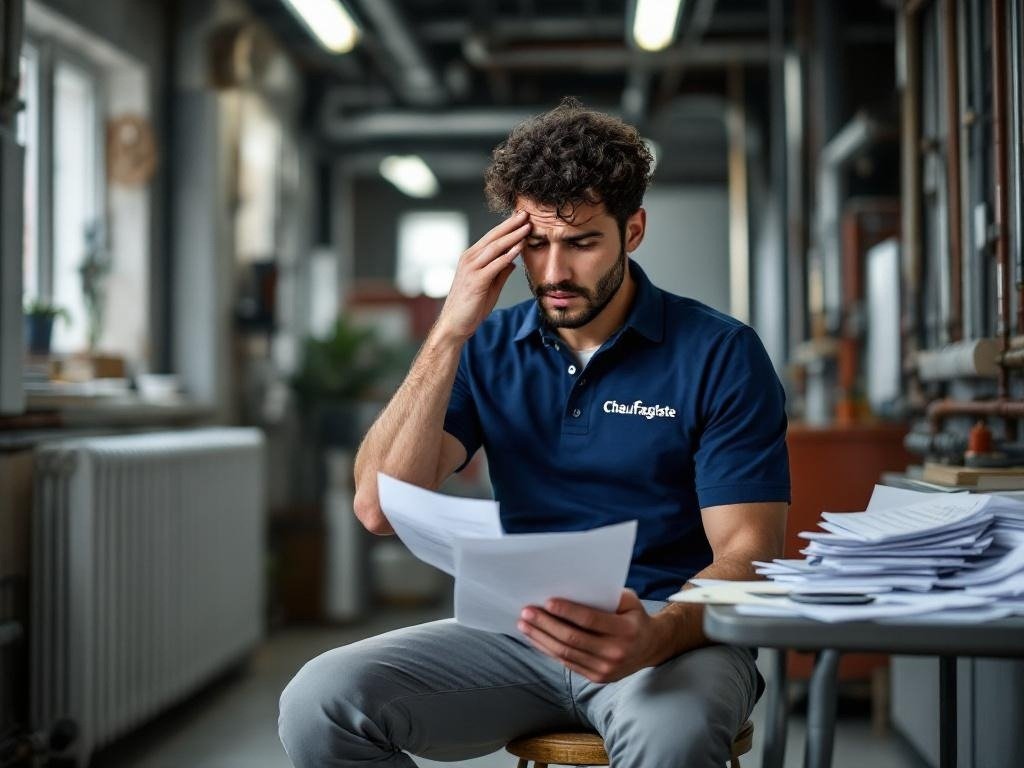 Chauffagiste Gestion des Documents - frustration