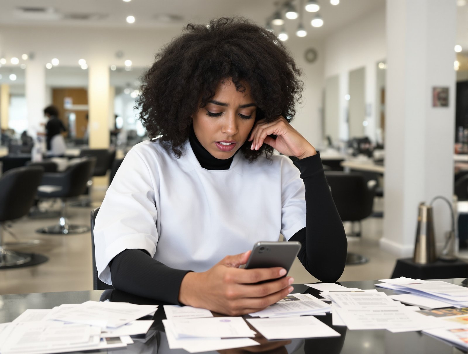 Coiffure Gestion des Emails - frustration