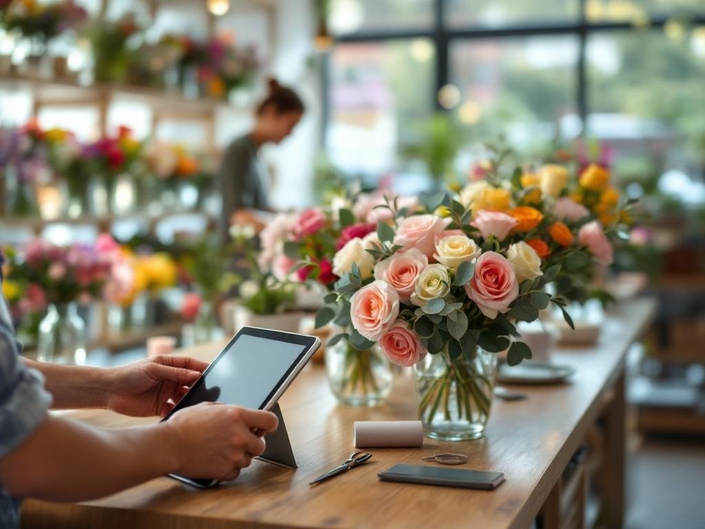 Fleuriste Gestion des Tâches - contexte