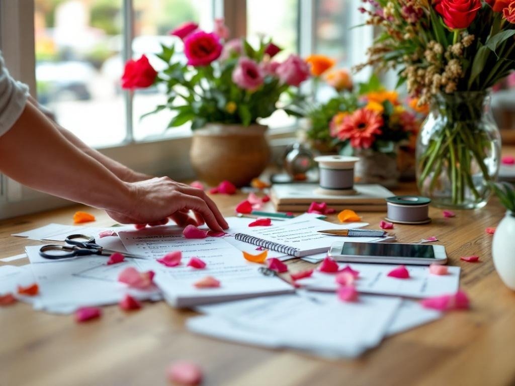 Fleuriste Gestion des Tâches - frustration