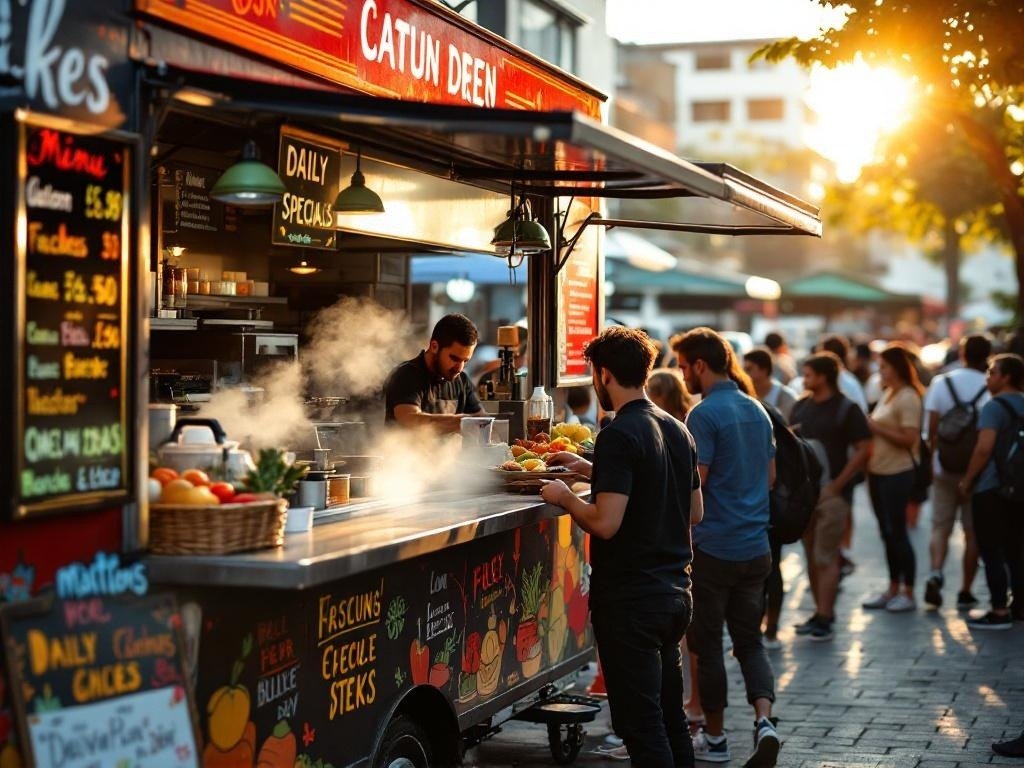 Food truck Réseaux Sociaux - contexte