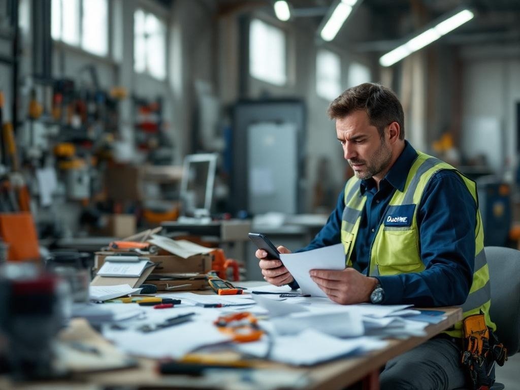 Électricité Gestion des Documents - frustration