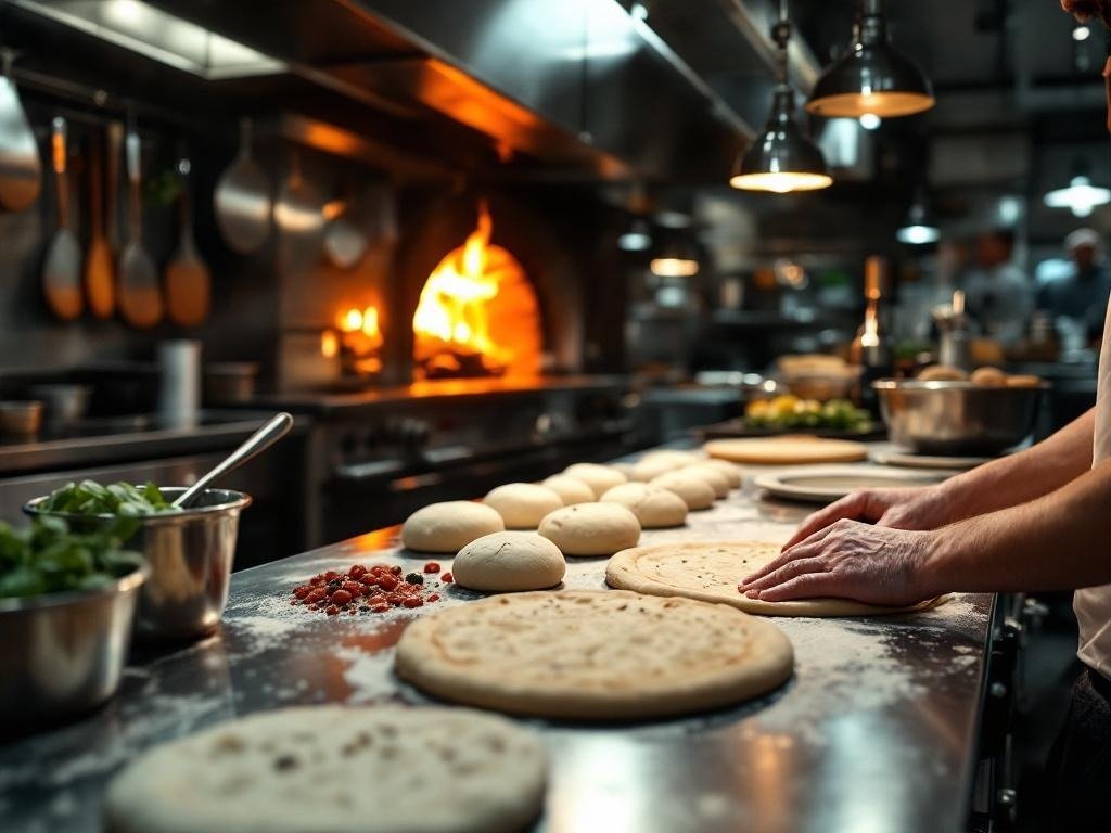 Pizzeria Réseaux Sociaux - contexte