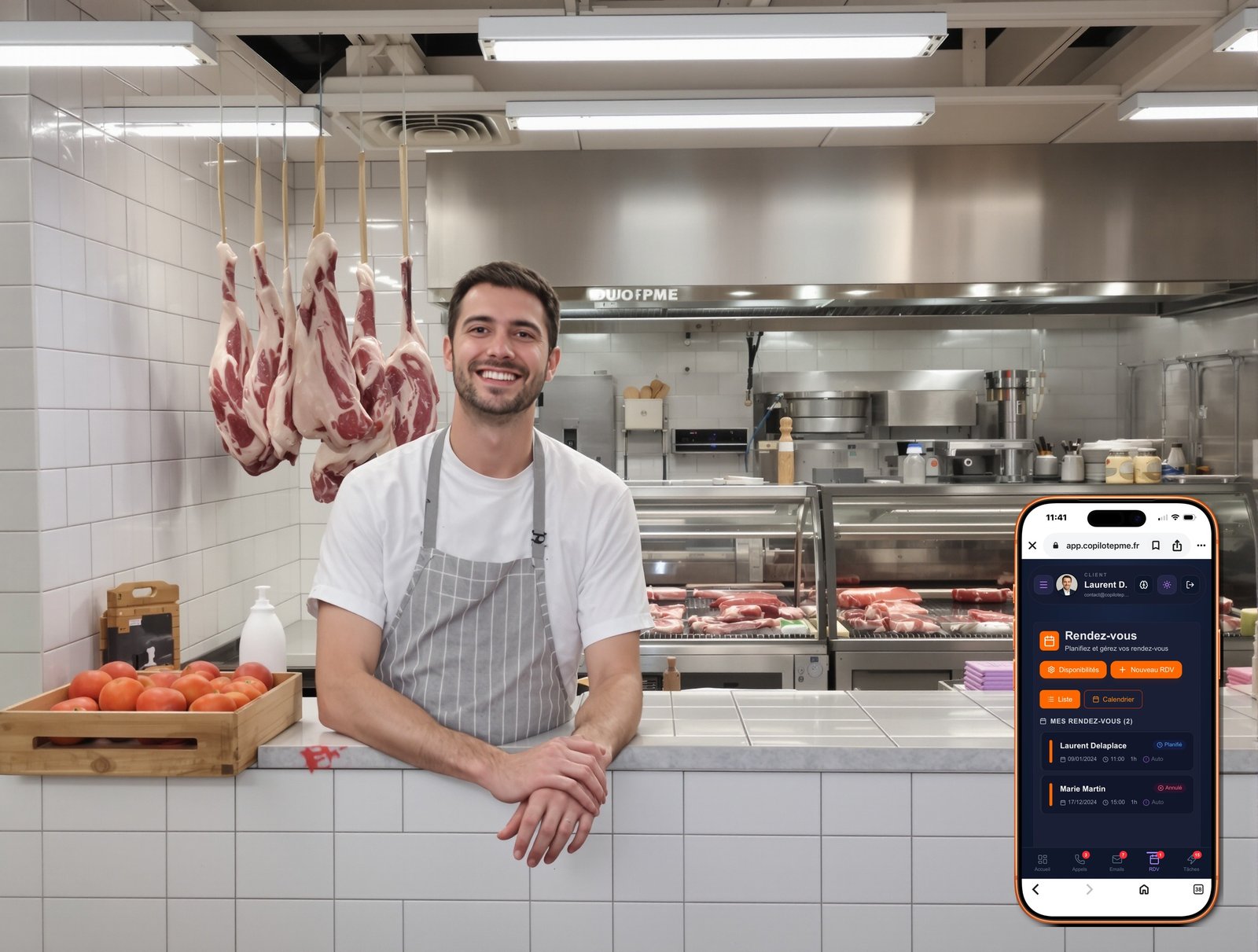 Boucher Gestion des Rendez-vous - satisfaction avec DuoPME